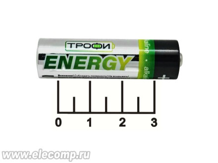 Батарейка AA-1.5V Трофи Energy Alkaline LR6