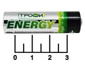Батарейка AA-1.5V Трофи Energy Alkaline LR6