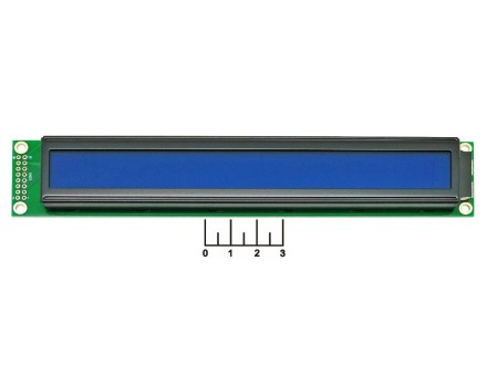 Индикатор жидкокристалический LCD WH4002A-TMI-CT#