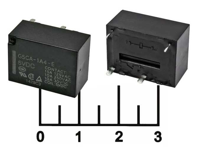 Реле =5V G5CA-1A4-E OMR