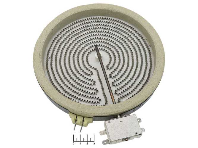 Конфорка для стеклокерамической плиты 1700W 200мм инфракрасная IT-228 (1008408)