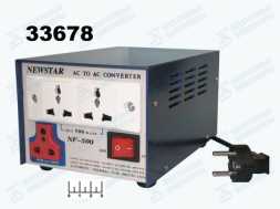 Преобразователь напряжения 220/110V 500W NF-500
