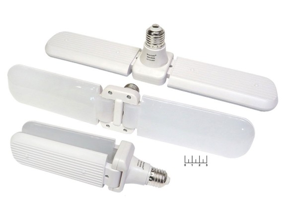 Лампа светодиодная 220V 30W E27 6500K белый холодный трансформер 2 лампы GY-1903/KK-016 (14416)